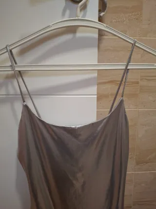 Body tirantes fino plateado