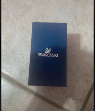 Bracciale Swarovski Cuore Rosa e Argento