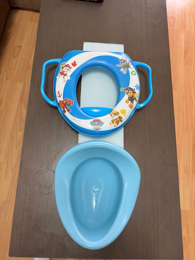 Orinal infantil Patrulla Canina. SIN USAR.