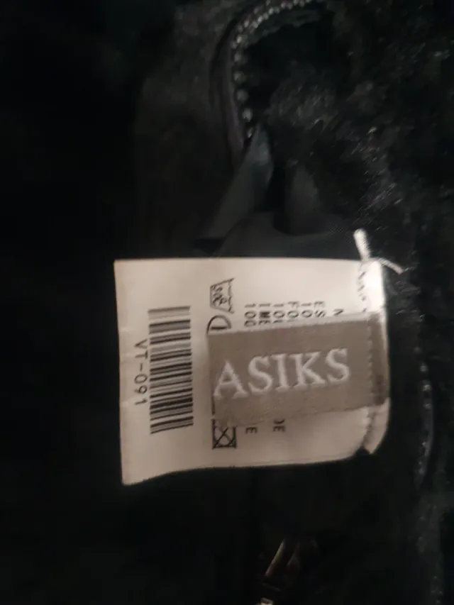 Abrigo reversible negro talla L