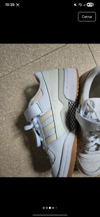 Zapatillas Adidas Forum Low Beige/Blanco