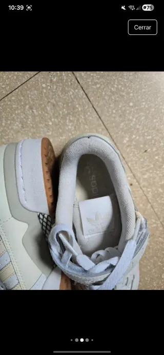 Zapatillas Adidas Forum Low Beige/Blanco