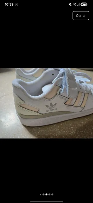 Zapatillas Adidas Forum Low Beige/Blanco