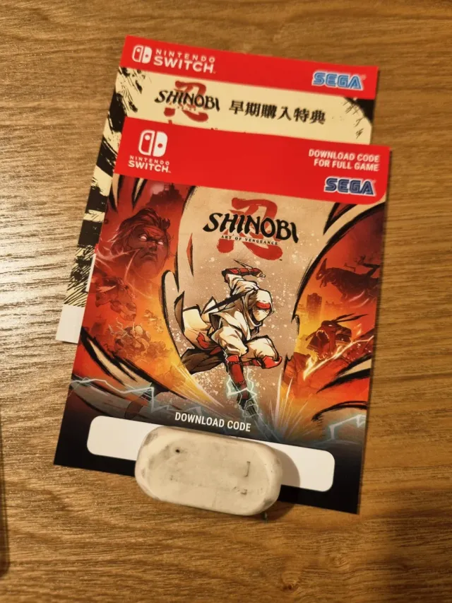 Shinobi Art Vengeance Nintendo Switch jogo - LER