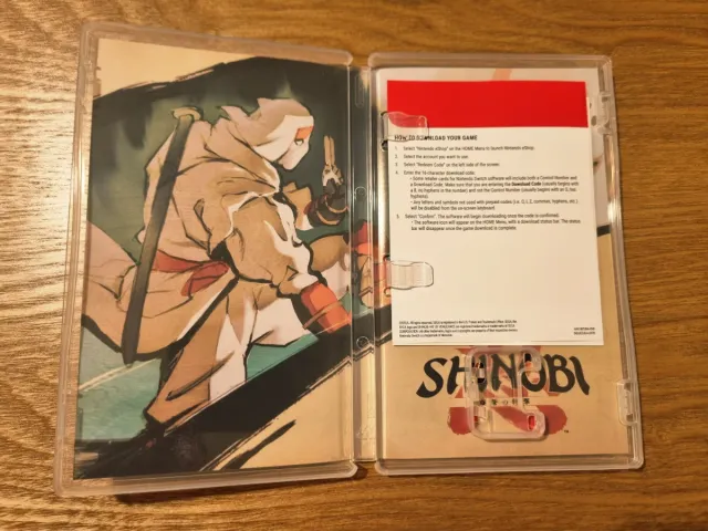 Shinobi Art Vengeance Nintendo Switch jogo - LER