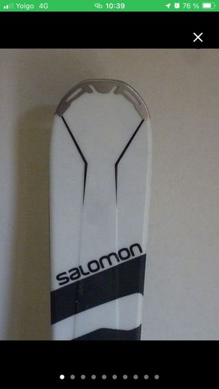 Esquís Salomon 169 cm