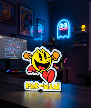 Lámpara led Pac-Man Retro Arcade 20% DESCUENTO