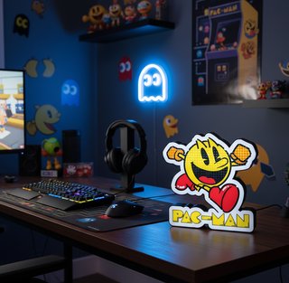 Lámpara led Pac-Man Retro Arcade 20% DESCUENTO