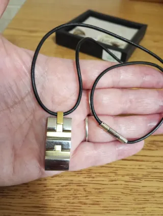 Colgante Lotus Plata y Oro