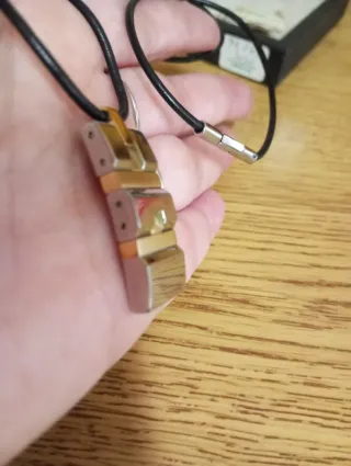 Colgante Lotus Plata y Oro