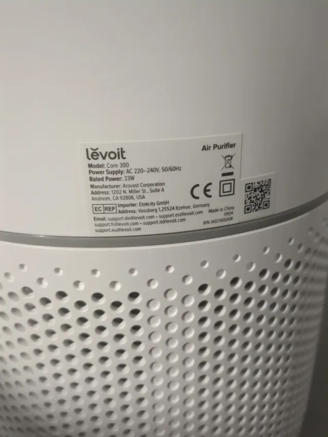 Purificador de aire Levoit blanco