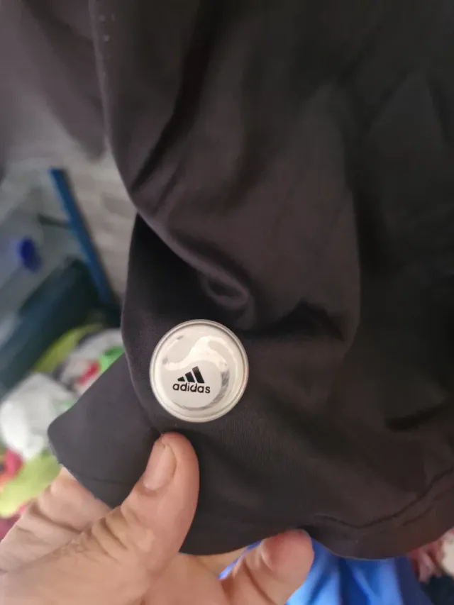 Camiseta Real Madrid Adidas Negra Talla M