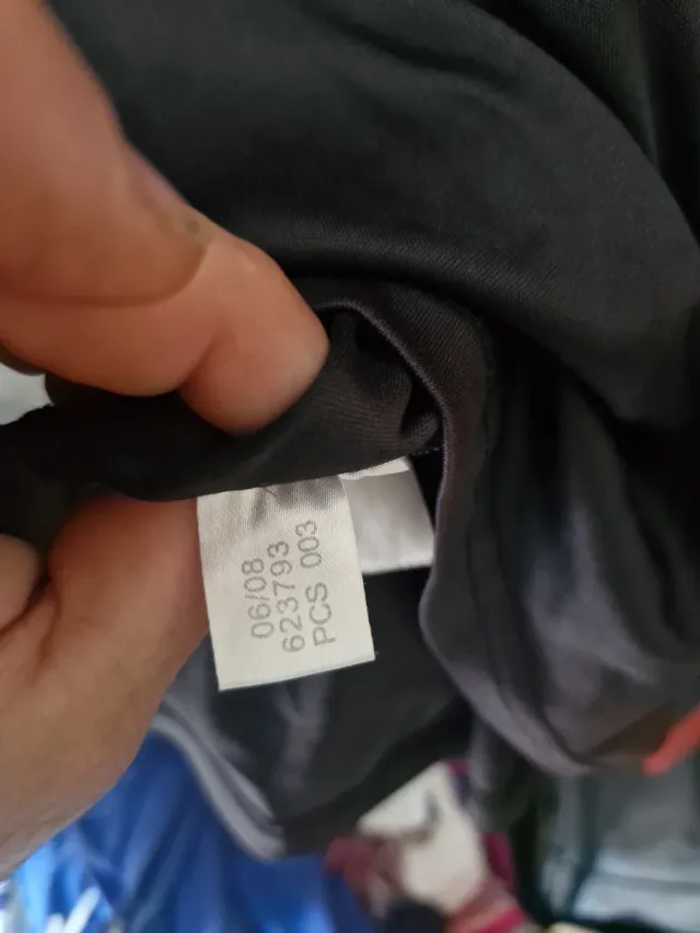 Camiseta Real Madrid Adidas Negra Talla M