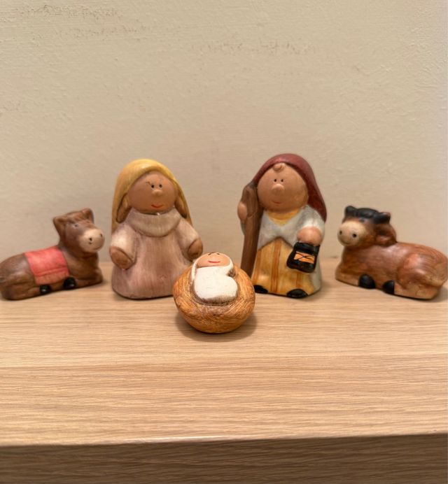 Statuine Presepe Ceramica Natale