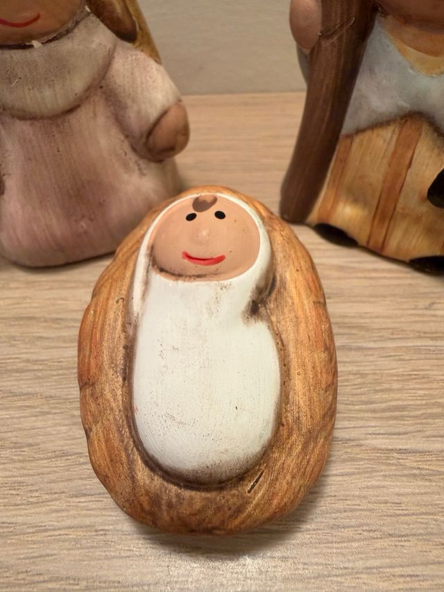 Statuine Presepe Ceramica Natale