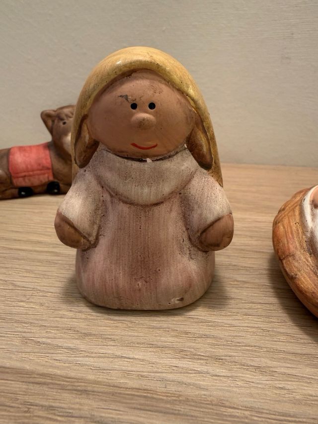 Statuine Presepe Ceramica Natale