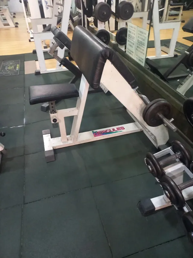 Banco Scott Gimnasio Hercules