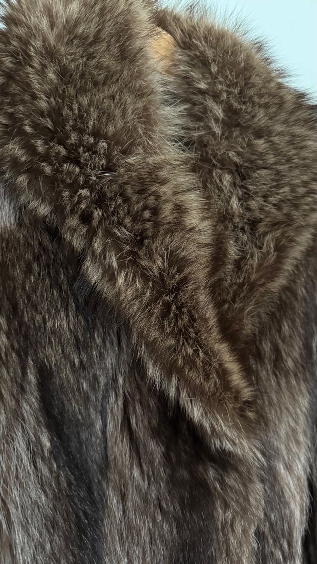 Chaquetón zorro argenté FABENDI