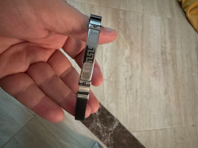 Pulsera Cuero Trenzado Calavera Acero