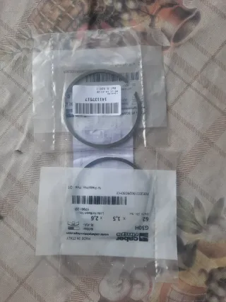 Segmentos de pistón 62 Caber