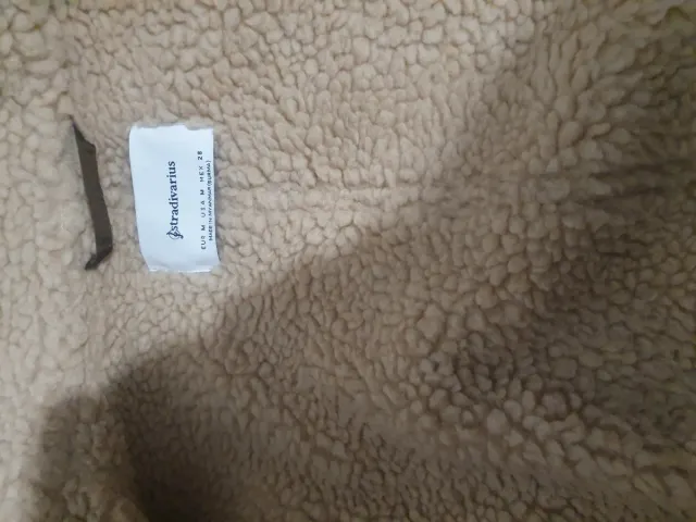 Chaqueta aviador mujer marrón y beige