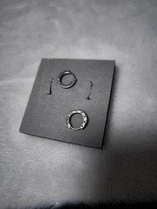 Pendientes Aro Lotus Plata