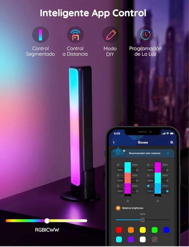 Govee RGBICWW Light Bars