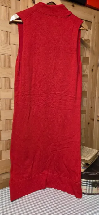 Vestido Rene Derhy Negro y Rojo