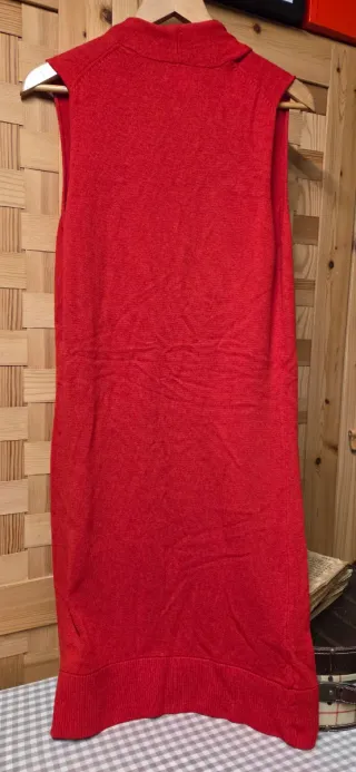 Vestido Rene Derhy Negro y Rojo