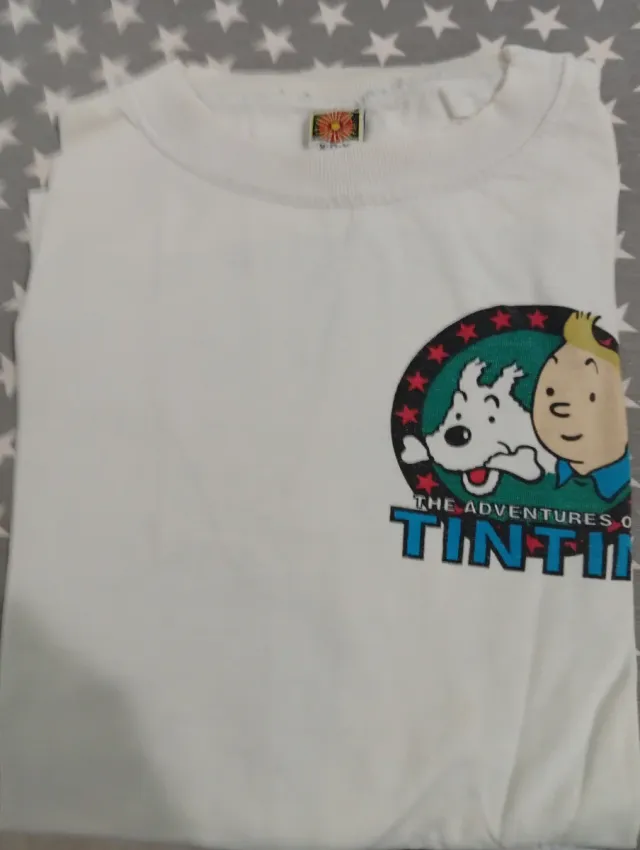 Camiseta Tintin Blanca