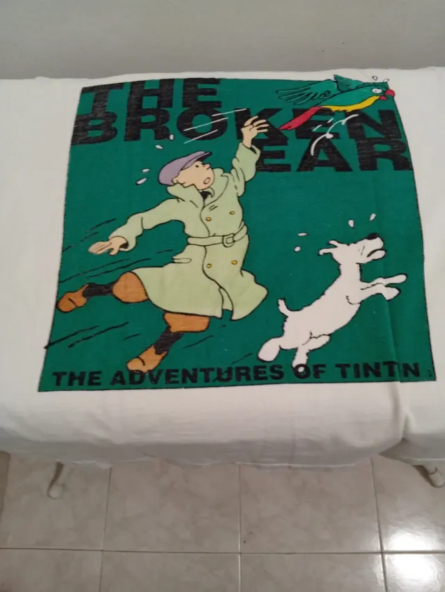 Camiseta Tintin Blanca