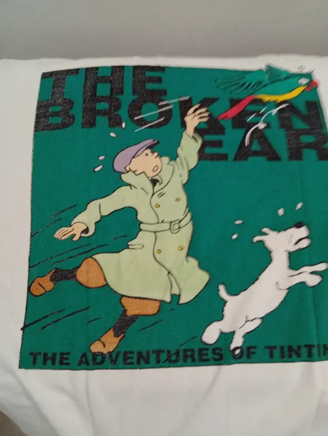 Camiseta Tintin Blanca