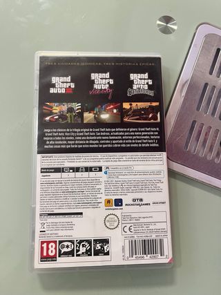 GTA Trilogy Definitive Edition per Nintendo Switch