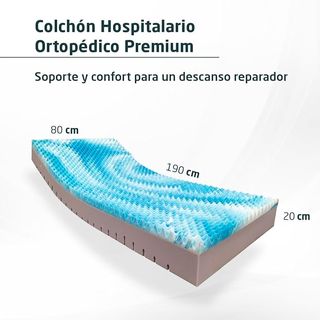 Colchón Ortopédico Premium 80x190 HECHO EN ESPAÑA