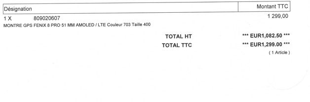 Garmin Fenix 8 Pro 51mm AMOLED Sapphire
