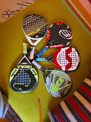Lote 5 Palas de Pádel ,precio por unidad.
