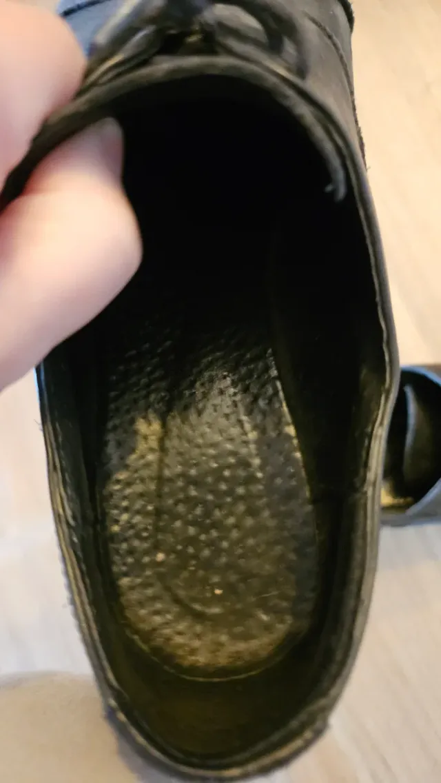 Zapatos de piel negros