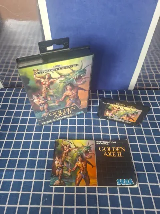 MEGADRIVE GOLDEN AXE II ORIGINAL COMPLETO