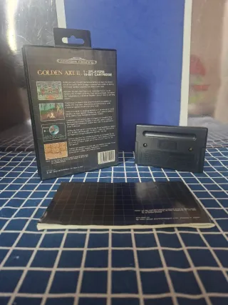 MEGADRIVE GOLDEN AXE II ORIGINAL COMPLETO