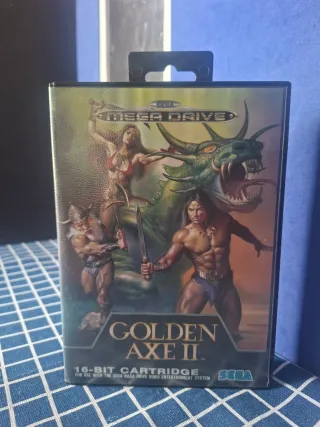 MEGADRIVE GOLDEN AXE II ORIGINAL COMPLETO