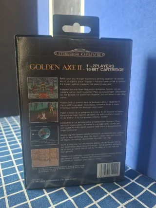 MEGADRIVE GOLDEN AXE II ORIGINAL COMPLETO