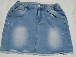 Saia de ganga com brilhos