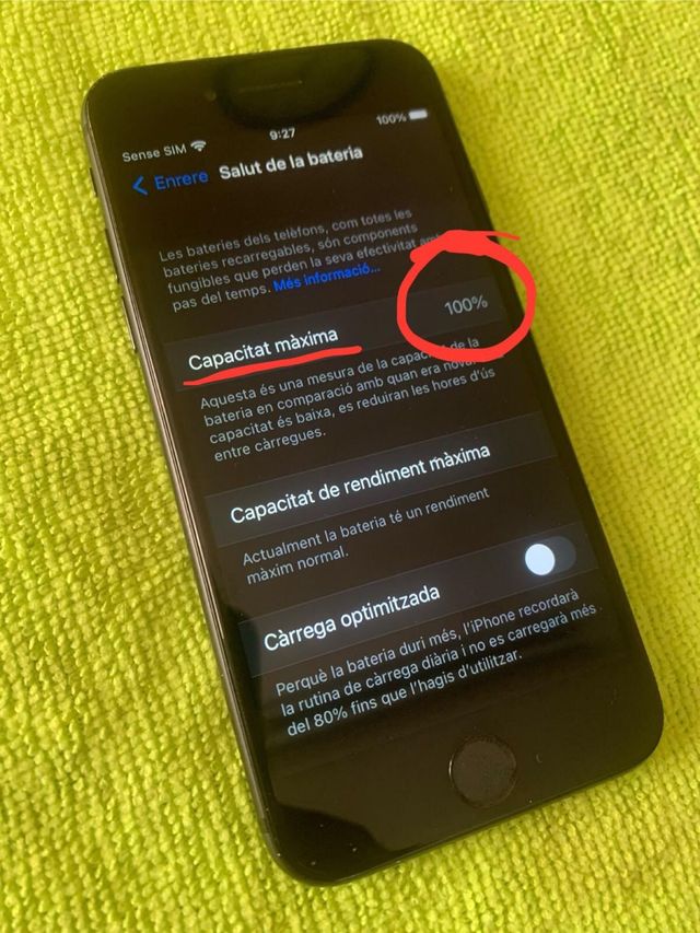 iPhone 7 128GB Negro Impecable