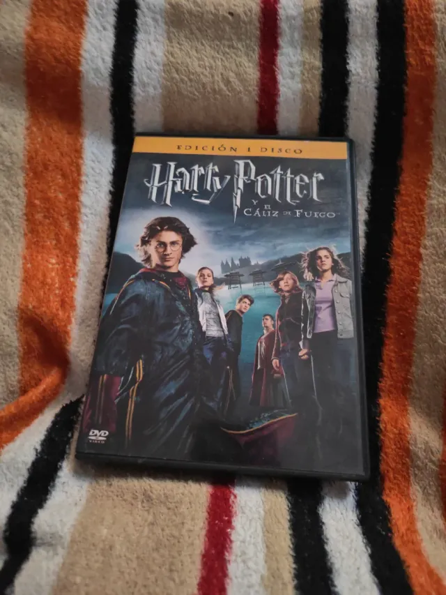 DVD Harry Potter y el Cáliz de Fuego (Español)