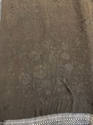 Mantón Isabelino Negro