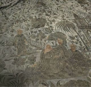 Mantón Isabelino Negro