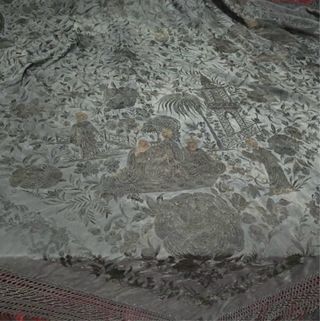 Mantón Isabelino Negro