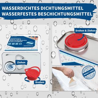 Sellador Impermeable Polyurea REHOUPTY 3Kg Blanco