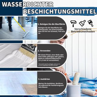 Sellador Impermeable Polyurea REHOUPTY 3Kg Blanco