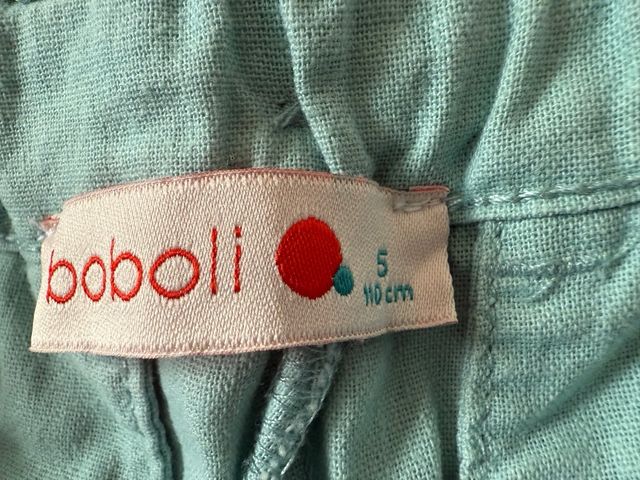 Conjunto Lino Niño T4-5 Camisa Blanca y Pantalón V